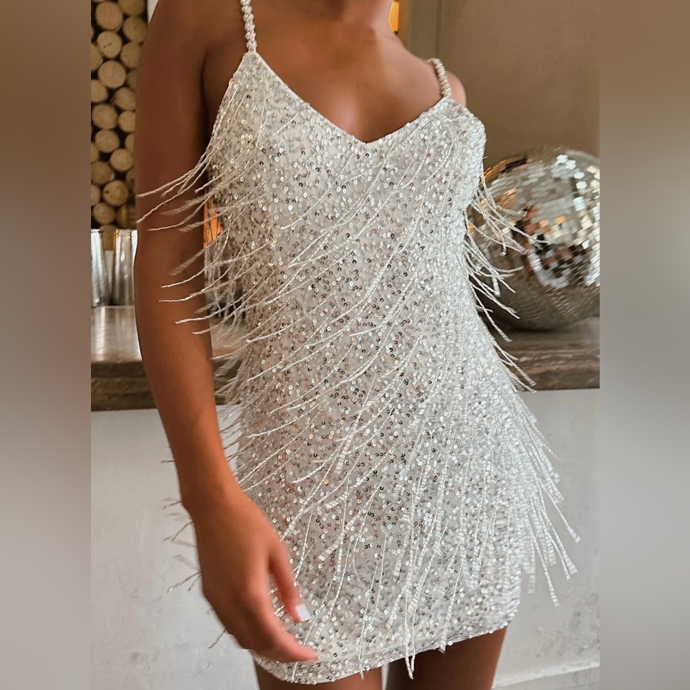Show me your mumu mini sparks fly dress- size small; worn once for Bach party